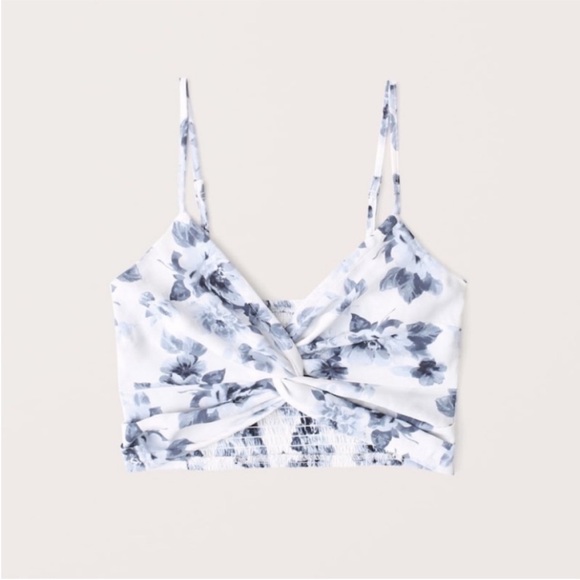 ABERCROMBIE FLORAL TANK M - Picture 2 of 4